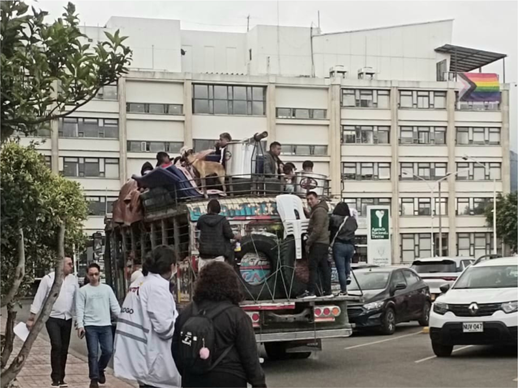 Imagen del SNCPV comunidad Misak tras jornada de diálogo en Bogotá